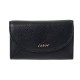 Γυναικείο Δερμάτινο Πορτοφόλι LAVOR 1-6074BK Μαύρο