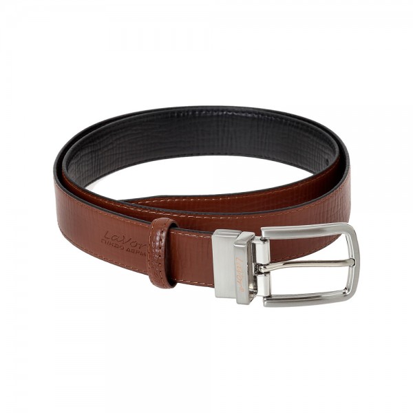 Δερμάτινη Zώνη Διπλής Όψης Lavor 1-144 Μαύρη - Ταμπά