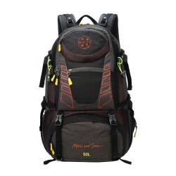 Σακίδιο Ορειβασίας Trekking 50lt Maui & Sons 2711 Μαύρο