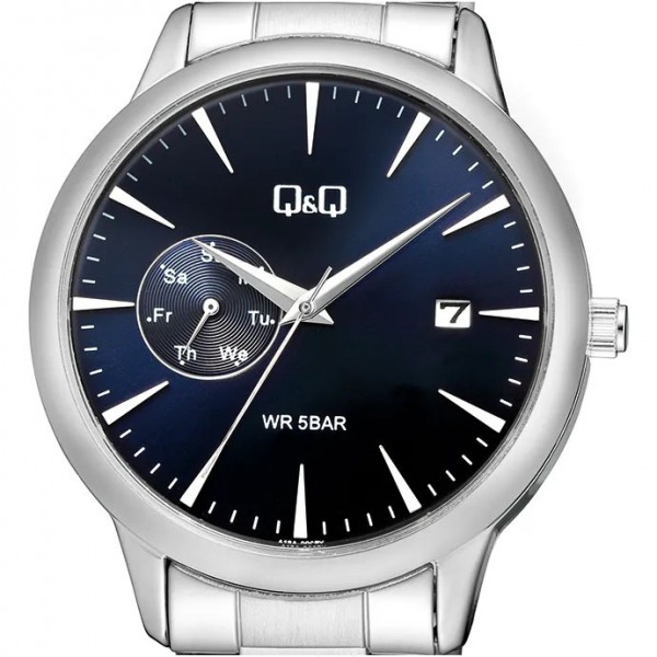 Ρολόι Χειρός Q&Q A12A-008PY Πολλαπλών ενδείξεων