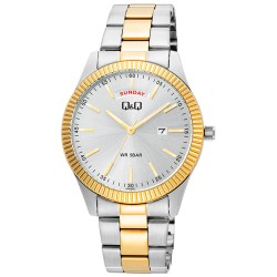 Ρολόι Χειρός Q&Q A14A-002PY Ημέρας, Ημερομηνίας