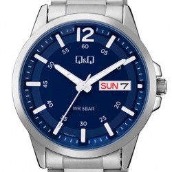 Ρολόι Χειρός Q&Q A36A-003PY Ημέρας, Ημερομηνίας