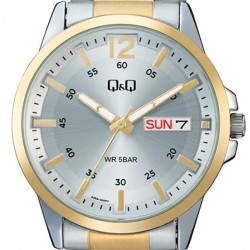 Ρολόι Χειρός Q&Q A36A-005PY Ημέρας, Ημερομηνίας