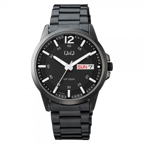 Ρολόι Χειρός Q&Q A36A-006PY Ημέρας, Ημερομηνίας