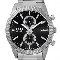 Ρολόι Χειρός Q&Q A39A-002PY Πολλαπλών ενδείξεων