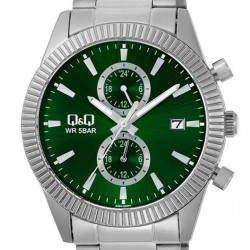 Ρολόι Χειρός Q&Q A39A-003PY Πολλαπλών ενδείξεων