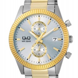 Ρολόι Χειρός Q&Q A39A-006PY Πολλαπλών ενδείξεων