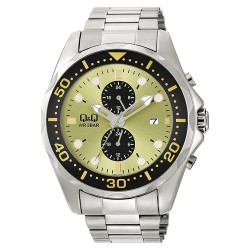 Ρολόι Χειρός Q&Q A43A-002PY Πολλαπλών ενδείξεων