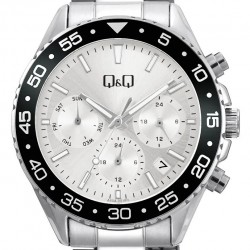 Ρολόι Χειρός Q&Q A50A-001PY  Γυναικείο Πολλαπλών Ενδείξεων
