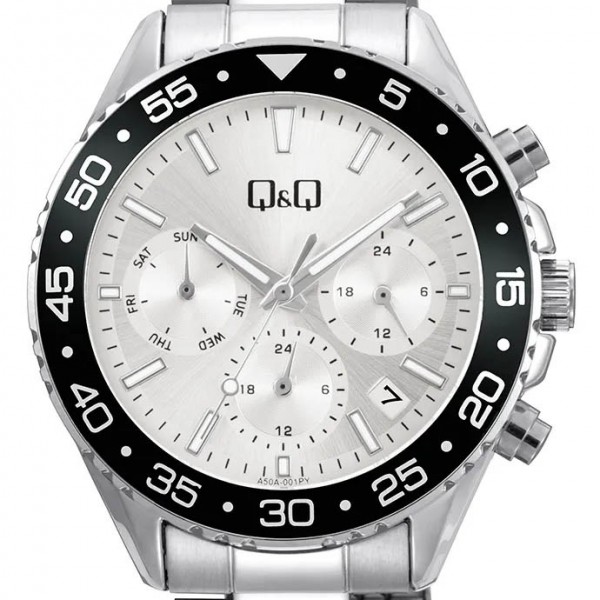 Ρολόι Χειρός Q&Q A50A-001PY  Γυναικείο Πολλαπλών Ενδείξεων