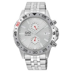 Ρολόι Χειρός Q&Q A53A-002PY Πολλαπλών ενδείξεων