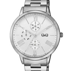 Ρολόι Χειρός Q&Q AA37J207Y Πολλαπλών ενδείξεων