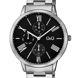Ρολόι Χειρός Q&Q AA37J208Y Πολλαπλών ενδείξεων
