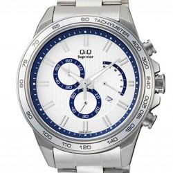 Ρολόι Χειρός Q&Q C54A-501PY Χρονογράφος