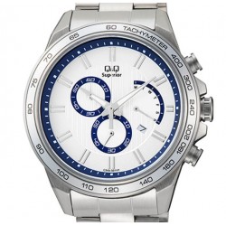 Ρολόι Χειρός Q&Q C54A-501PY Χρονογράφος