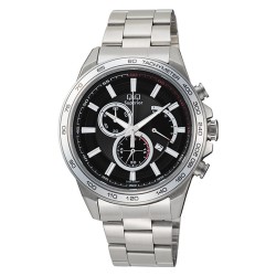 Ρολόι Χειρός Q&Q C54A-505PY Χρονογράφος