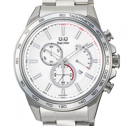 Ρολόι Χειρός Q&Q C54A-506PY Χρονογράφος