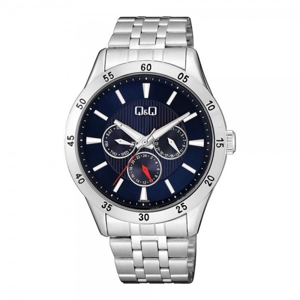 Ρολόι Χειρός Q&Q CE02J202 Πολλαπλών Ενδείξεων