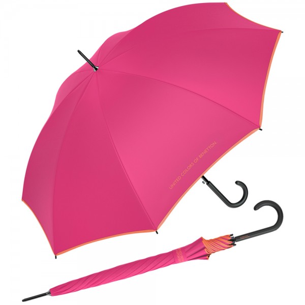 Benetton 56111 Φουξ Αυτόματη Ομπρέλα Μπαστούνι