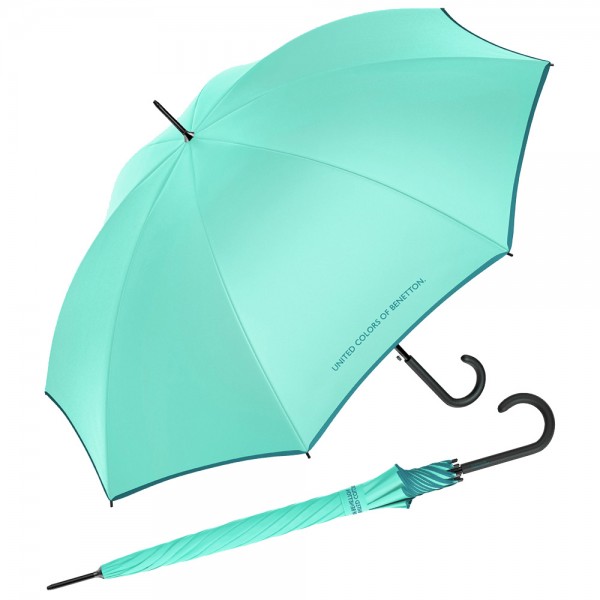 Benetton 56124 Ice Green Αυτόματη Ομπρέλα Μπαστούνι