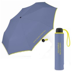 Benetton 56248 Μωβ  Χειροκίνητη Ομπρέλα Βροχής