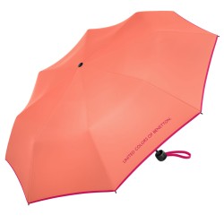 Benetton 56262 Σομόν Χειροκίνητη Ομπρέλα Βροχής