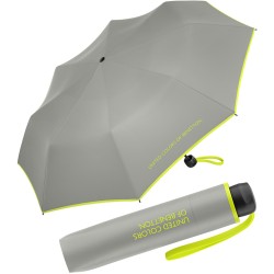 Benetton 56268 Γκρί Χειροκίνητη Ομπρέλα Βροχής