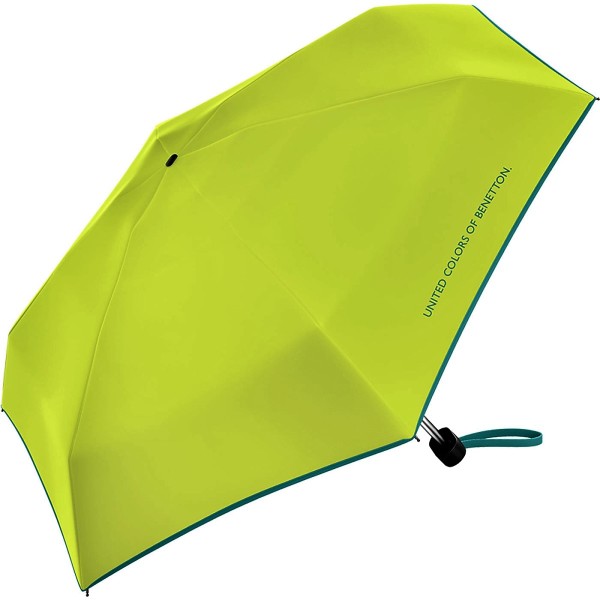 Benetton 56467 Λέμον Super Mini Χειροκίνητη Ομπρέλα Βροχής
