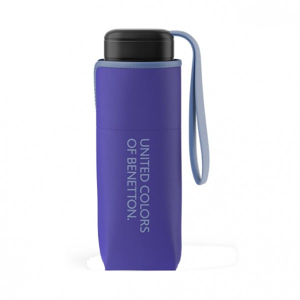 Benetton 56510 Λιλά Super Mini Χειροκίνητη Ομπρέλα Βροχής