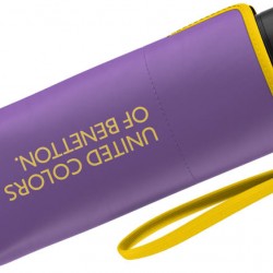 Benetton 56521 Μωβ Super Mini Χειροκίνητη Ομπρέλα Βροχής