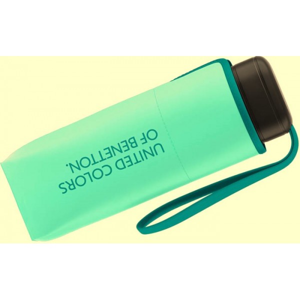Benetton 56524 Ice Green Super Mini Χειροκίνητη Ομπρέλα Βροχής 