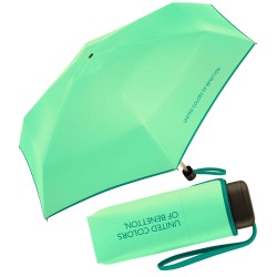 Benetton 56524 Ice Green Super Mini Χειροκίνητη Ομπρέλα Βροχής 