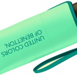 Benetton 56524 Ice Green Super Mini Χειροκίνητη Ομπρέλα Βροχής 
