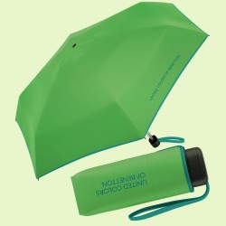 Benetton 56525 Bud Green Super Mini Χειροκίνητη Ομπρέλα Βροχής 