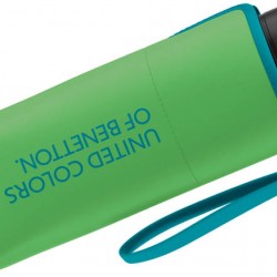 Benetton 56525 Bud Green Super Mini Χειροκίνητη Ομπρέλα Βροχής 