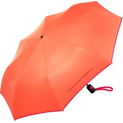 Benetton 56662 Πορτοκαλί Αυτόματη Ομπρέλα Βροχής