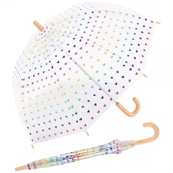 Benetton 59059 Διάφανη Kids Χειροκίνητη Ομπρέλα Βροχής