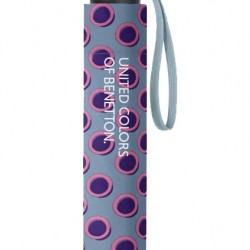 Benetton 59072 Γκρι  Χειροκίνητη Ομπρέλα Βροχής