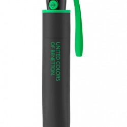 BENETTON 59901 Ομπρέλα, Αυτόματη Open-Close  Μαύρη