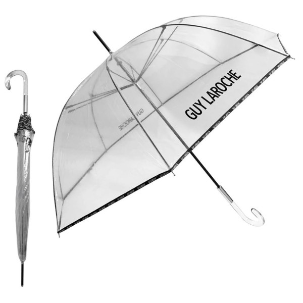 Guy Laroche 8395 Χειροκίνητη Ομπρέλα Βροχής Διαφανής