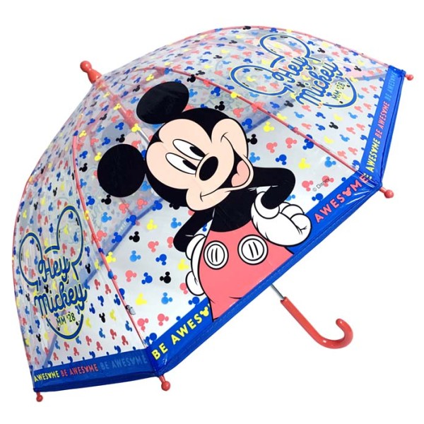 Παιδική Ομπρέλα Βροχής Mickey 3635 Χειροκίνητη