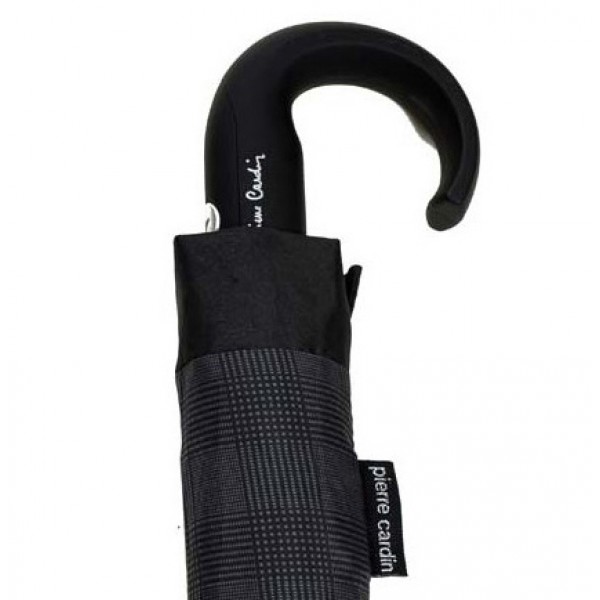 Pierre Cardin MS-2450GAV-1 Μεγάλη Αυτόματη Γκρι Ανδρική Ομπρέλα Βροχής 