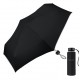 Happy Rain 43367  Mini Χειροκίνητη Ομπρέλα Βροχής Μαύρη