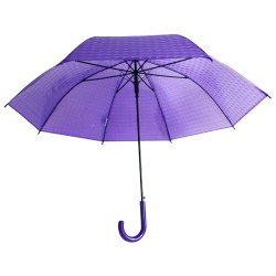 Ομπρέλα Trend 0282-3 Αυτόματη Διαφανής Μωβ