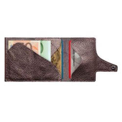 Πορτοφόλι Tru Virtu Click & Slide Metallic Brown 24104000124