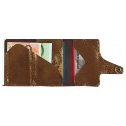 Πορτοφόλι Tru Virtu Click & Slide Goldbrown 24104000134