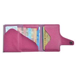 Πορτοφόλι Tru Virtu Click & Slide Lizzard Fuchsia 24104000206