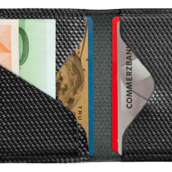 Πορτοφόλι Tru Virtu Click & Slide Diagonal Carbon Black 24104000418