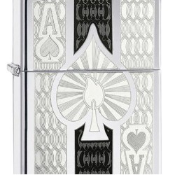 Zippo Intricate Spade Design 24196 