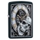 Αναπτήρας Zippo 29854 Skull Clock Design